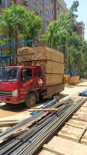中南神箭·案例|资阳市某地产项目使用我司工地建筑木方